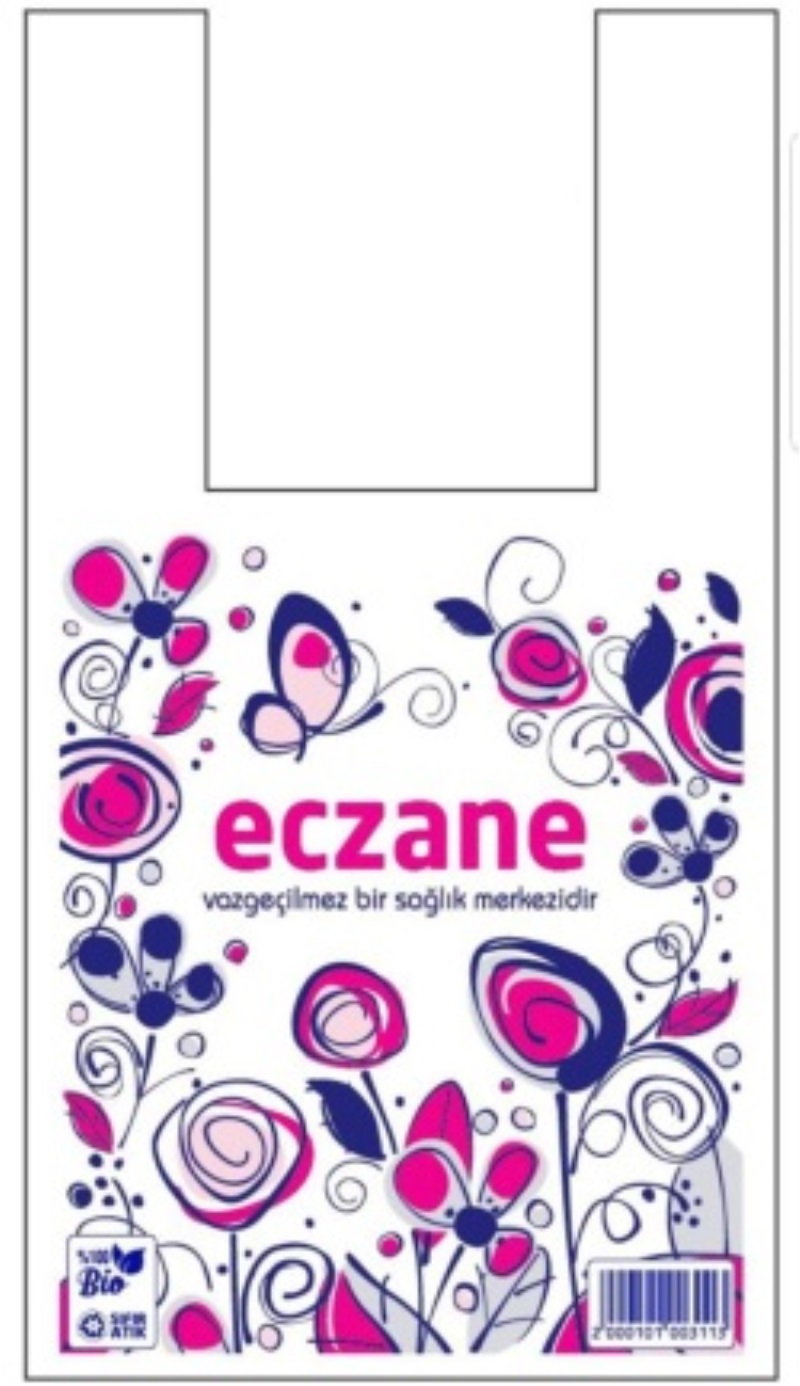 Bio Atlet Eczane Poşeti 22 x 40 cm  (1 Kg)